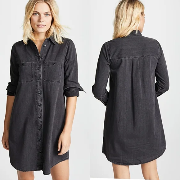 Madewell chambray dress hotsell